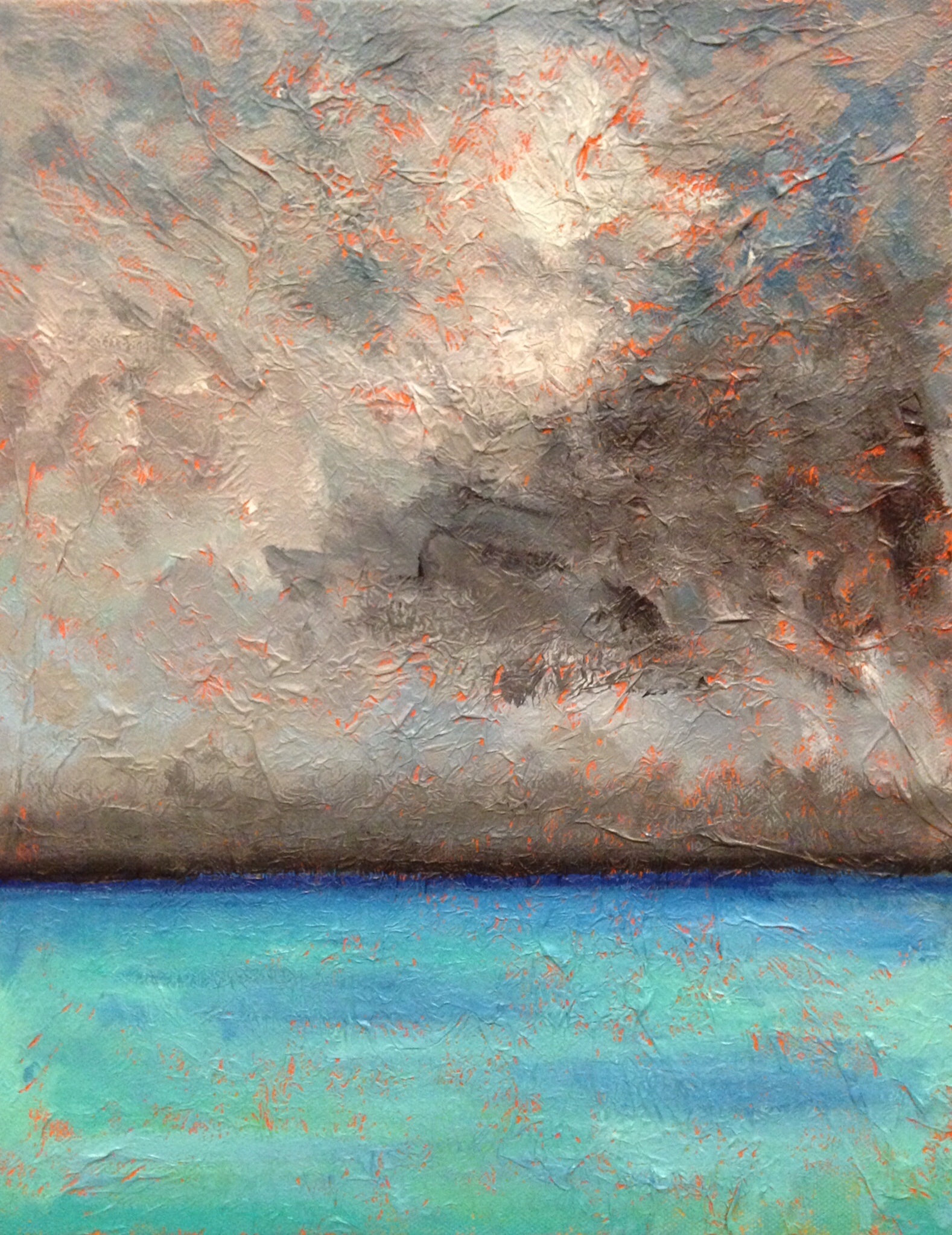 Painting: out to sea
